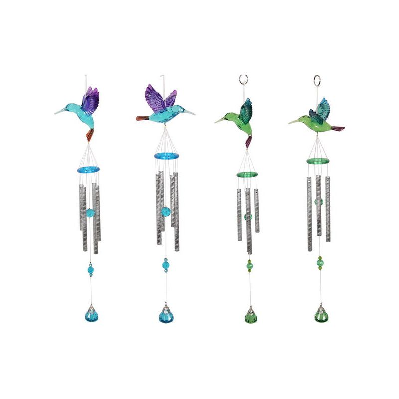 Wind Chime - Acrylic Humming Bird - Dollars and Sense