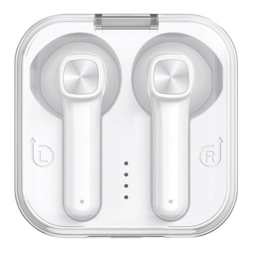 Wireless Earphone with Charging Case - White