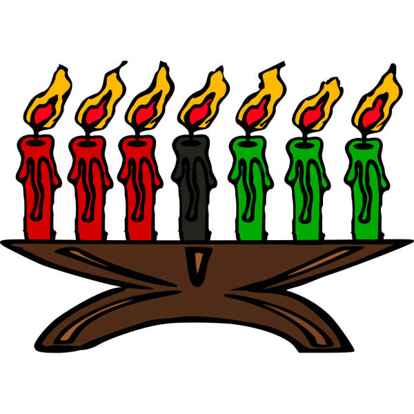 Kwanzaa Candle PNG Clip art