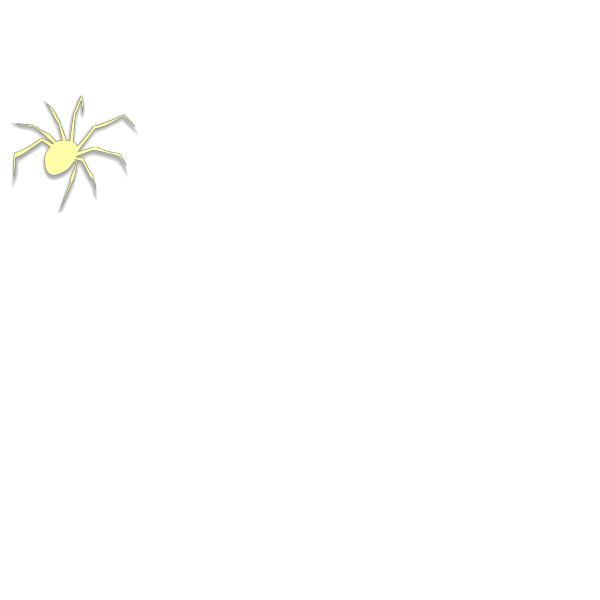 Black Widow Spider PNG Clip art