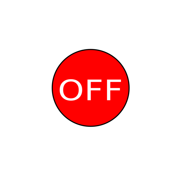 Off Button PNG Clip art