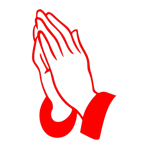 Jonadab Praying Hands Silhouette PNG Clip art