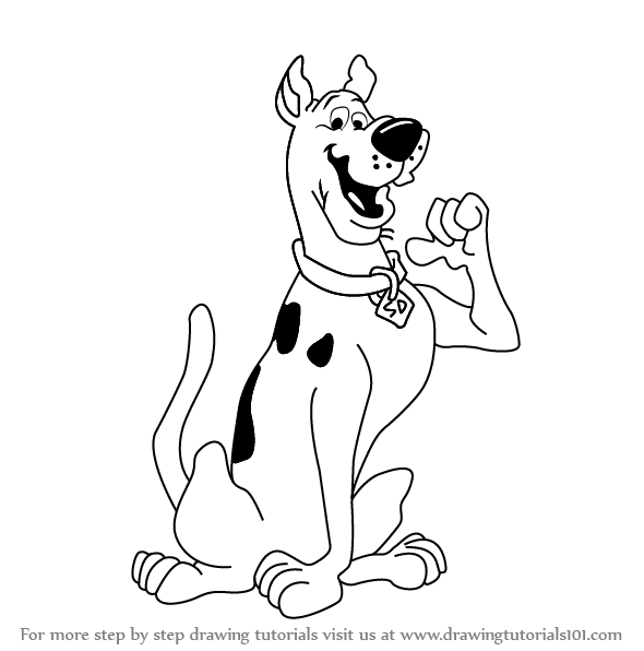 Scooby Doo Drawing Art