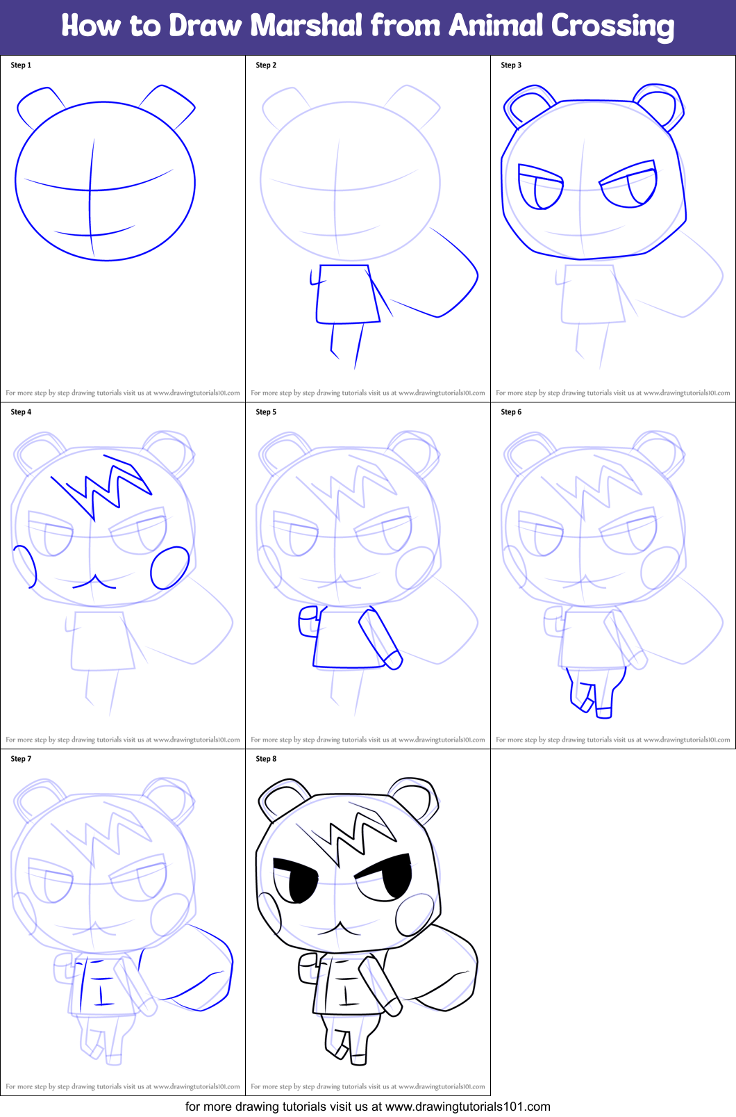 80 Animal Crossing Coloring Pages Marshall Best