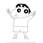 How to Draw Shin Chan