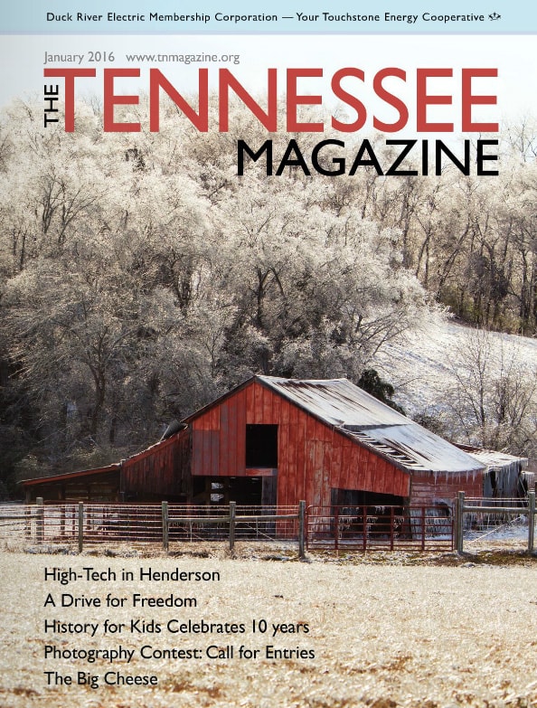 Tennessee Magazine cover for January 2016