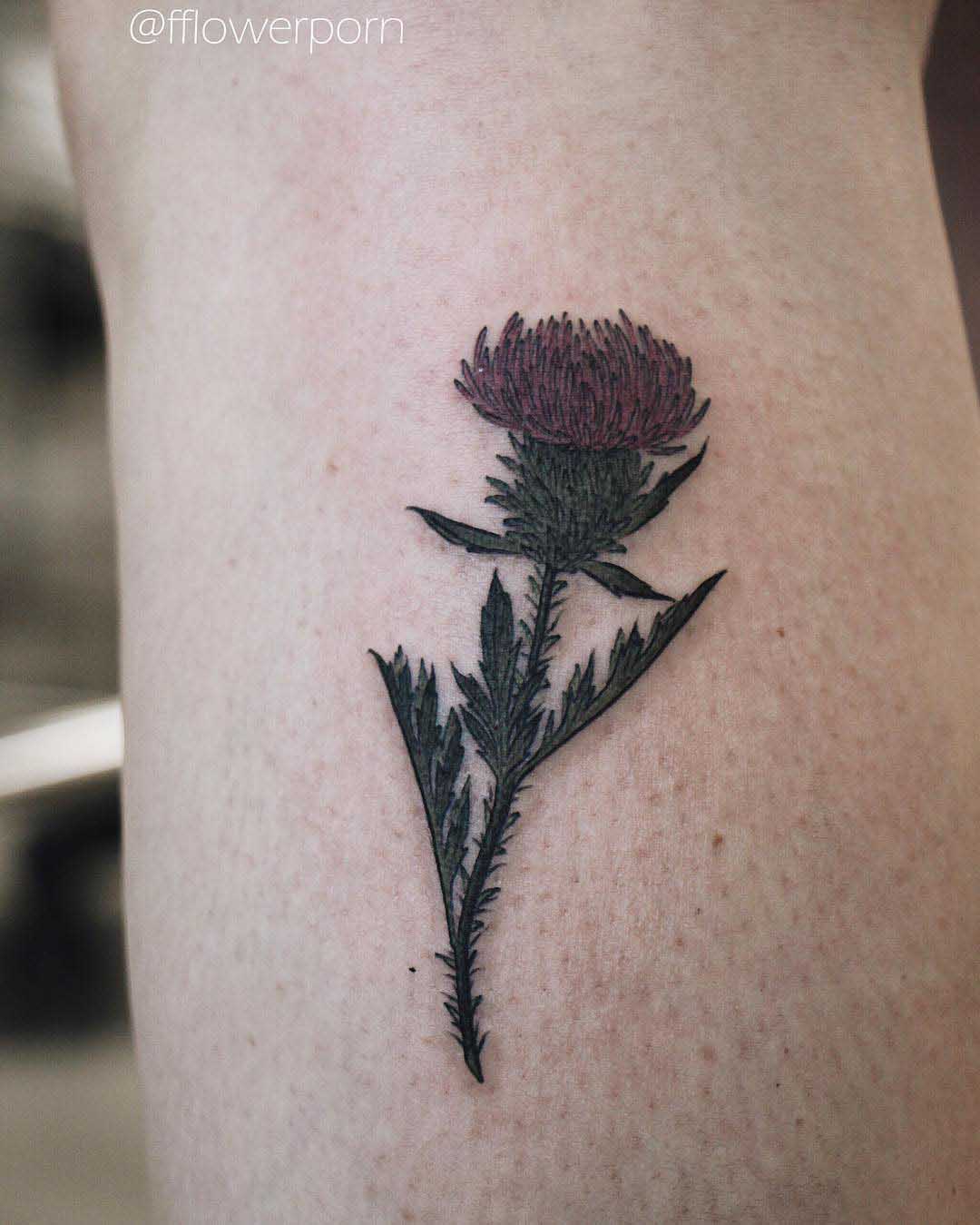 thistle tattoo scottish