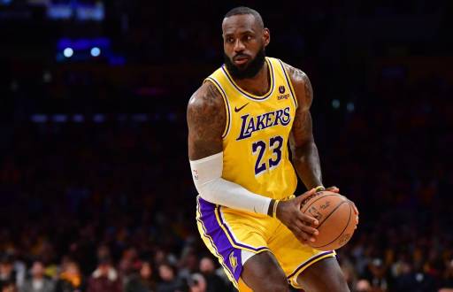 Lebron James, figura de Los Lakers