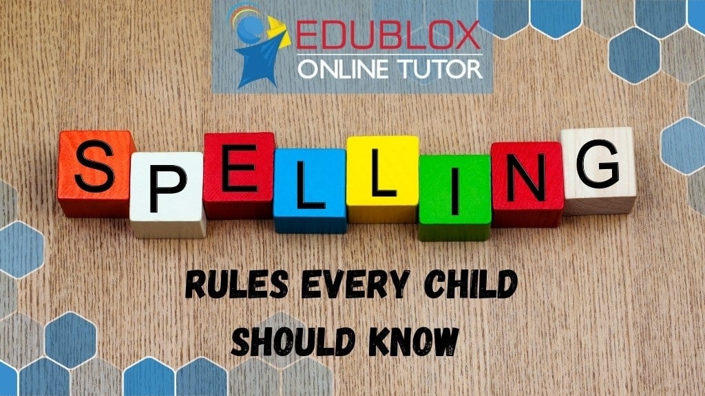 Spelling rules every child should know.
