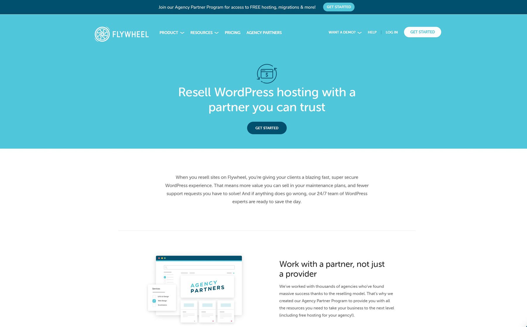 best wordpress reseller hosting - flywheel