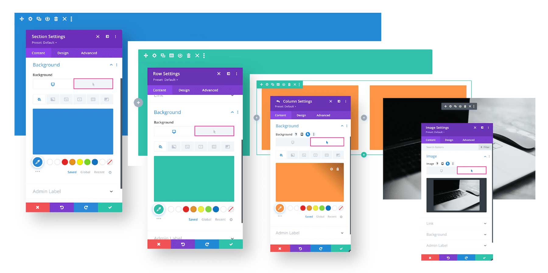 Divi Hover Options