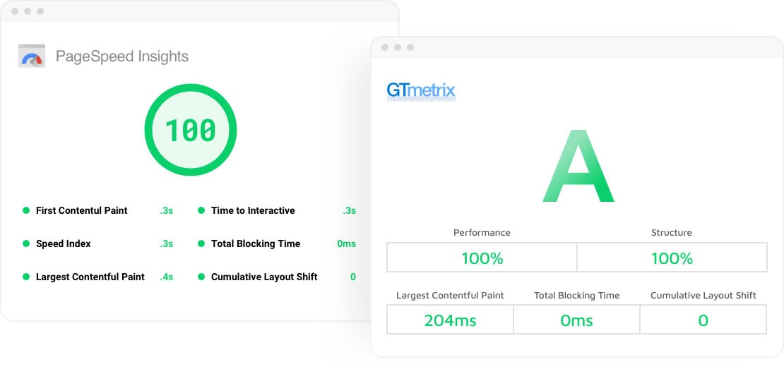 Website Speed Score