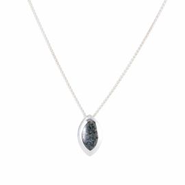 Bluestone Navette Pendant