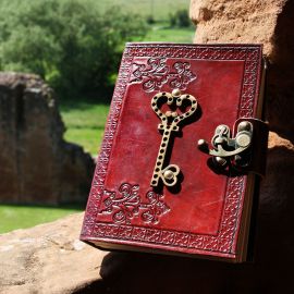 Leather Key Notebook