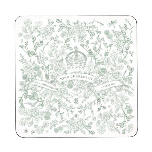 Coaster King Charles III Coronation 