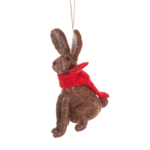 Hare Felt Decoration