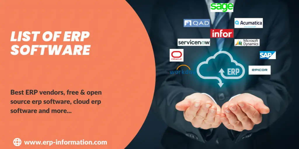 Top ERP Vendors (Open Source Included)