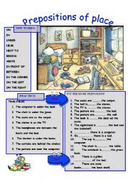 PREPOSITIONS OF PLACE