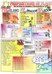 Prepositions of place