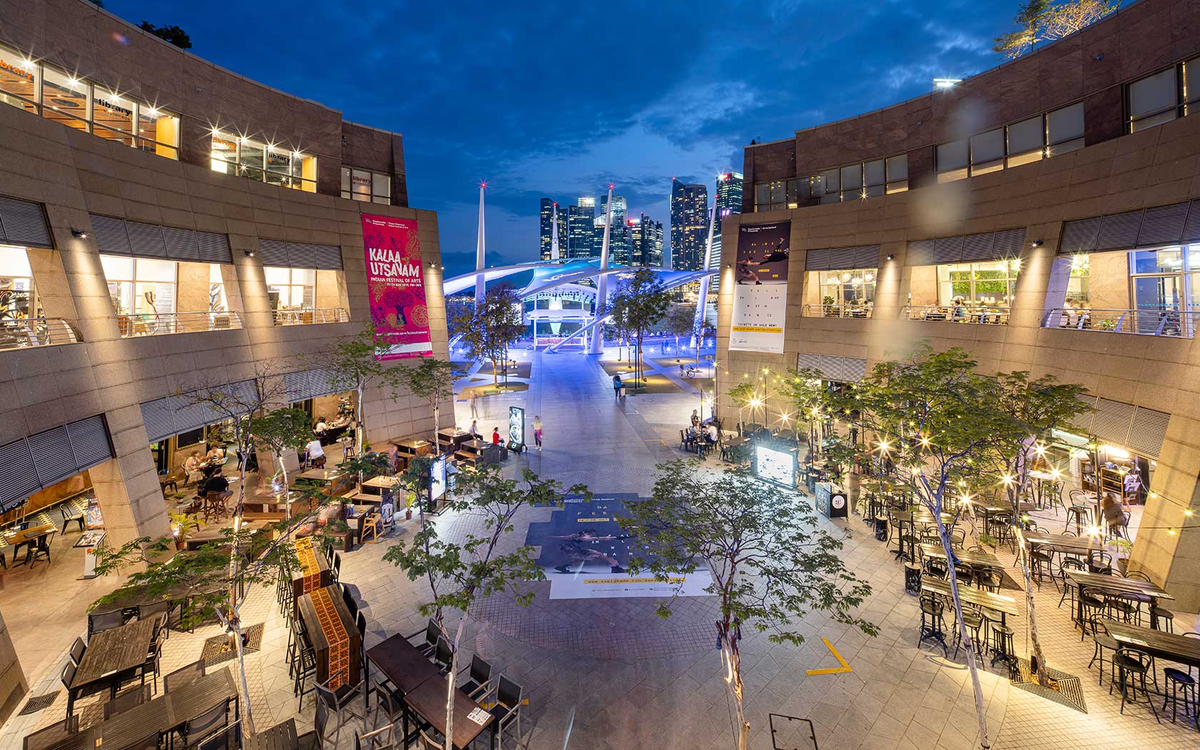 Image of the Esplanade courtyard