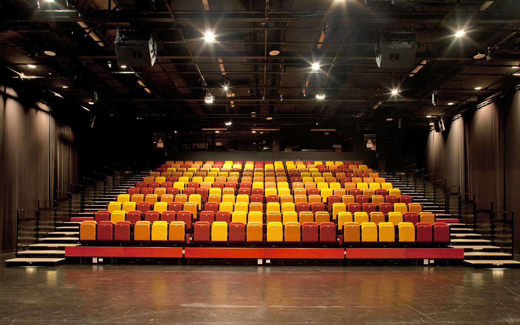 Interior of the Esplanade Theatre Studio