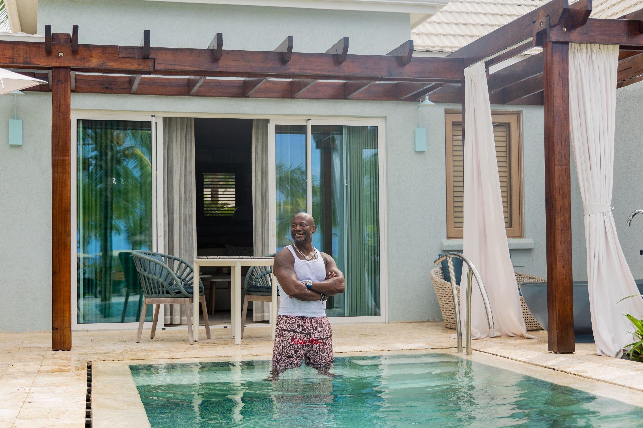 Taye Diggs Celebrated His Birthday With A Serene Solo Getaway To Sandals Saint Vincent And The Grenadines