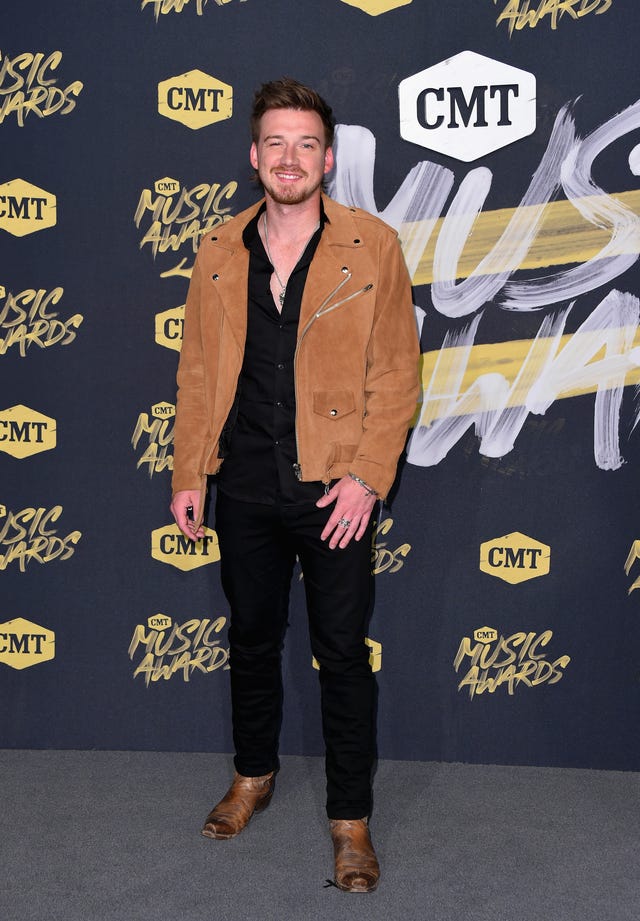 Morgan Wallen at 2018 cmt awards