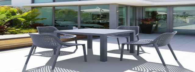 Joss & Main Asherton 4-Person Square Outdoor Dining Set