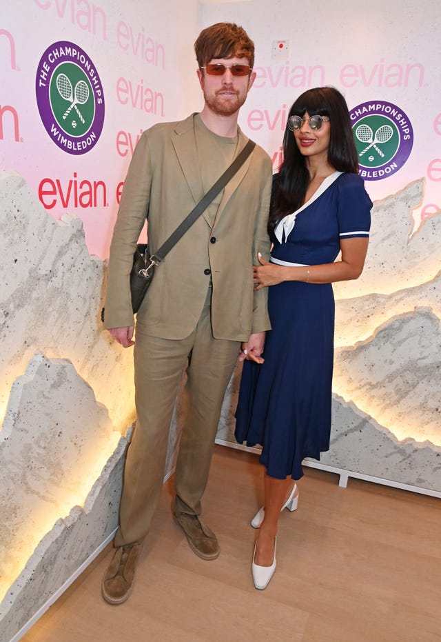 James Blake and Jameela Jamil