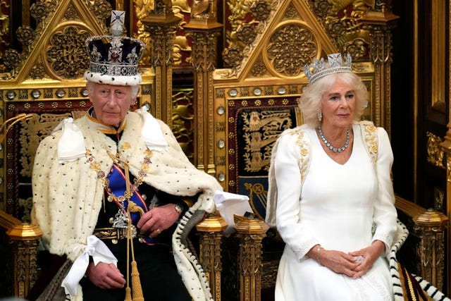 King Charles III and Queen Camilla