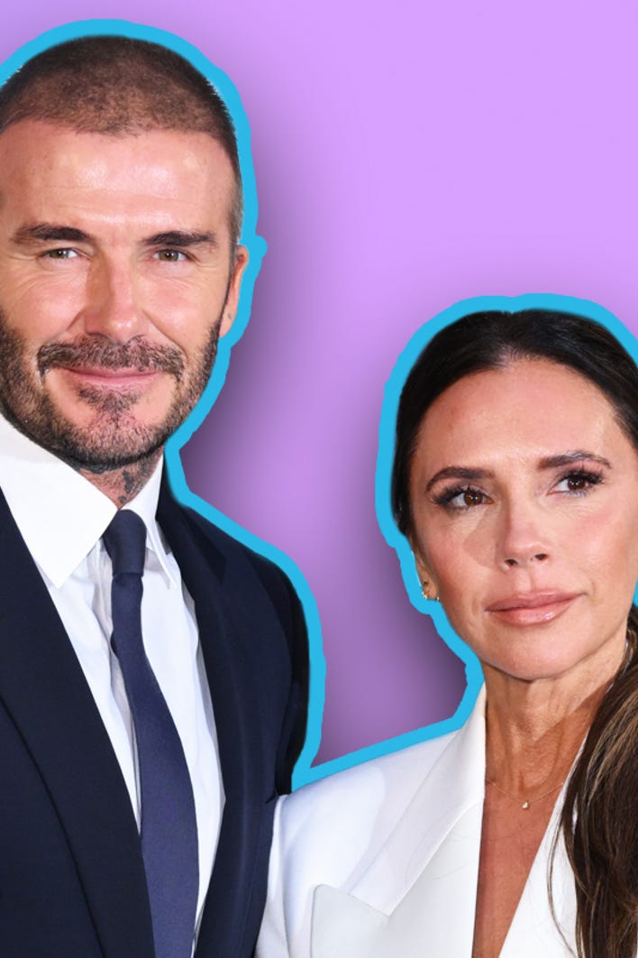 David Beckham and Victoria Beckham