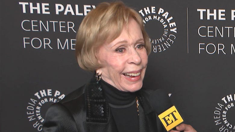 Carol Burnett Has the Perfect Reaction to Landing a Lifetime Achievement Award Exclusive