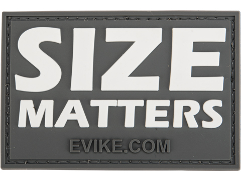 Evike.com Size Matters PVC Morale Patch