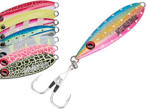 Battle Angler Phantom-Fall Jigging Lure Fishing Jig (Model: Sardine / 250g / Double Hook)