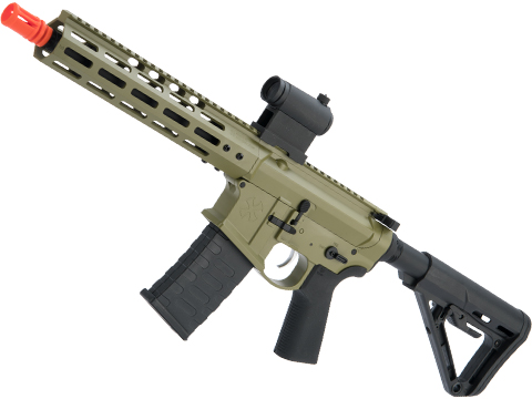 EMG Noveske Licensed Gen 4 Airsoft AEG Training Rifle w/ eSilverEdge SDU2.0 Gearbox (Color: Bazooka Green / Shorty / 350 FPS / Gun Only)