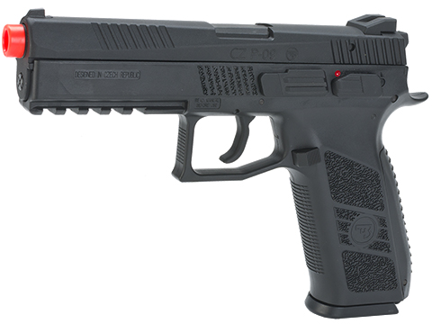 ASG CZ P-09 Licensed Airsoft GBB Gas Blowback Pistol (Color: Black)