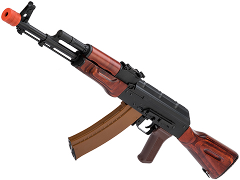 LCT Airsoft AK74 NV Stamped Steel Airsoft AEG w/ Real Wood Furniture 