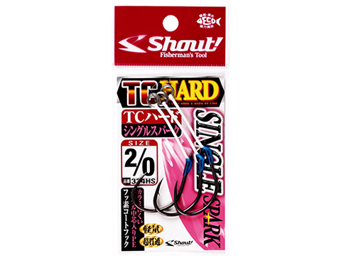 Shout! Fisherman's Tackle TC Hard Single Spark Hook 