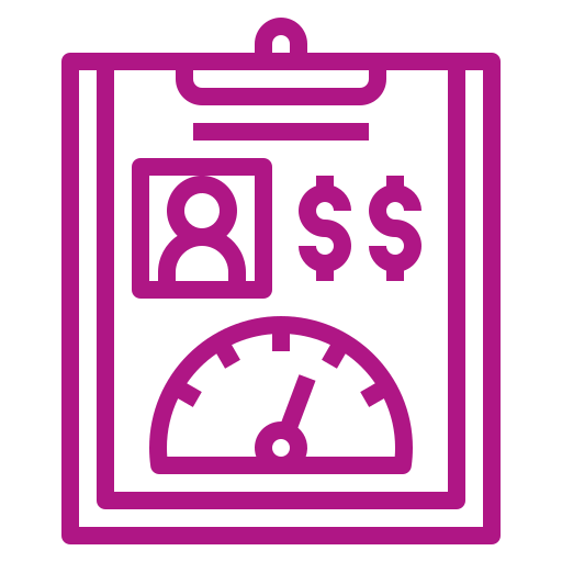 Customer money data