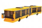 371 Pieces Yellow /Blue Kids Building Blocks Articulated Bus Toy