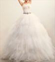 Feather Wedding Dress, Corset Wedding Dresses With Feathers