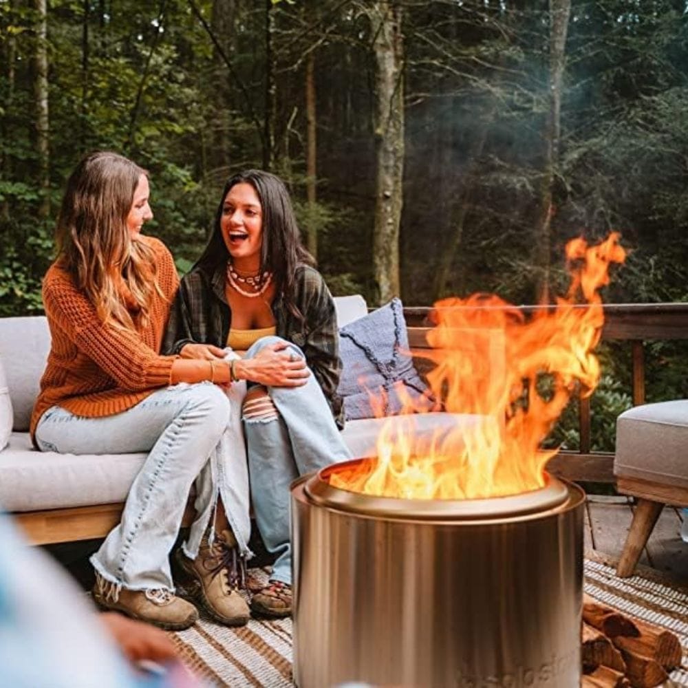 Outdoor Wood Burning Fire Pit