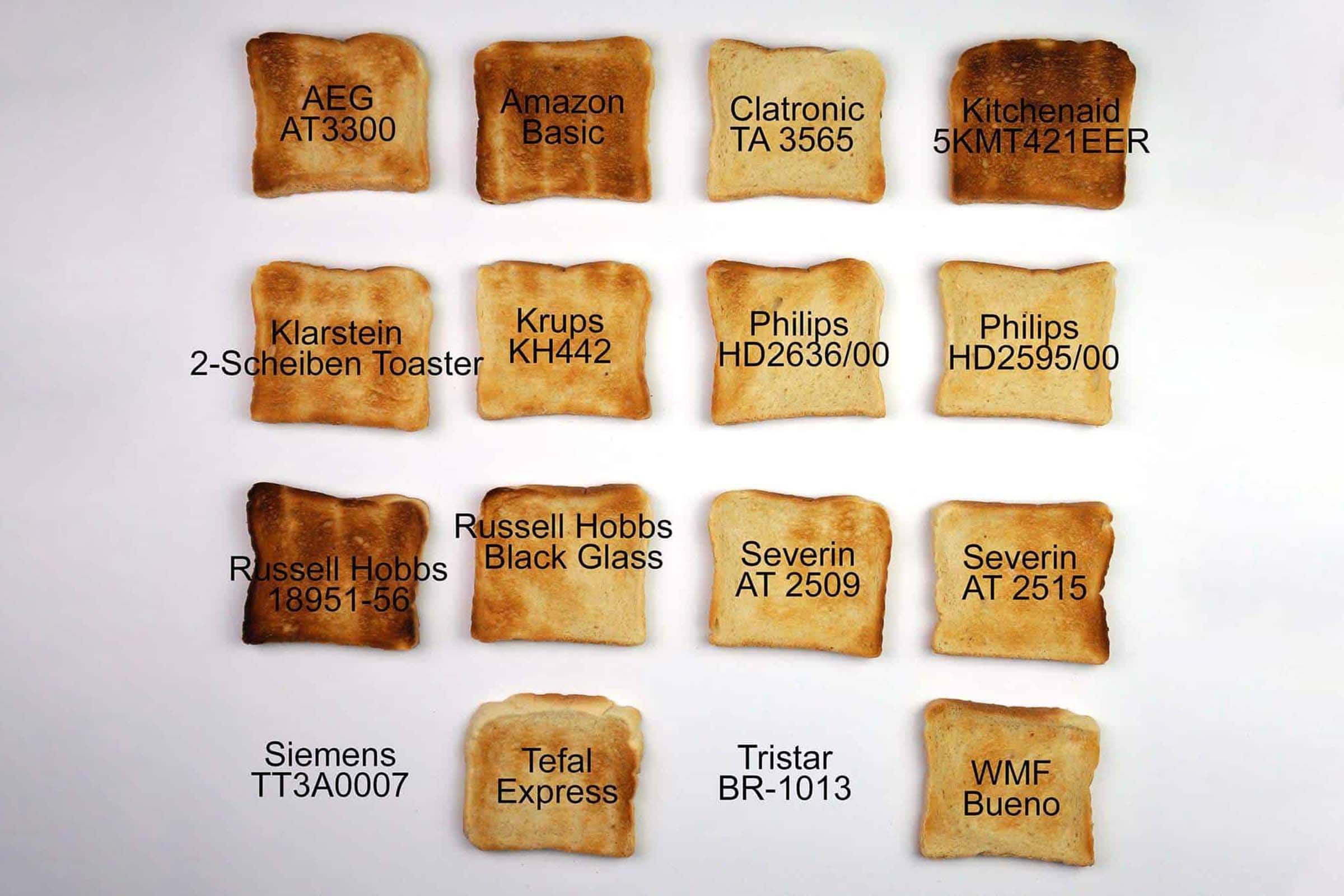 Toaster Test: Toast Auftauen