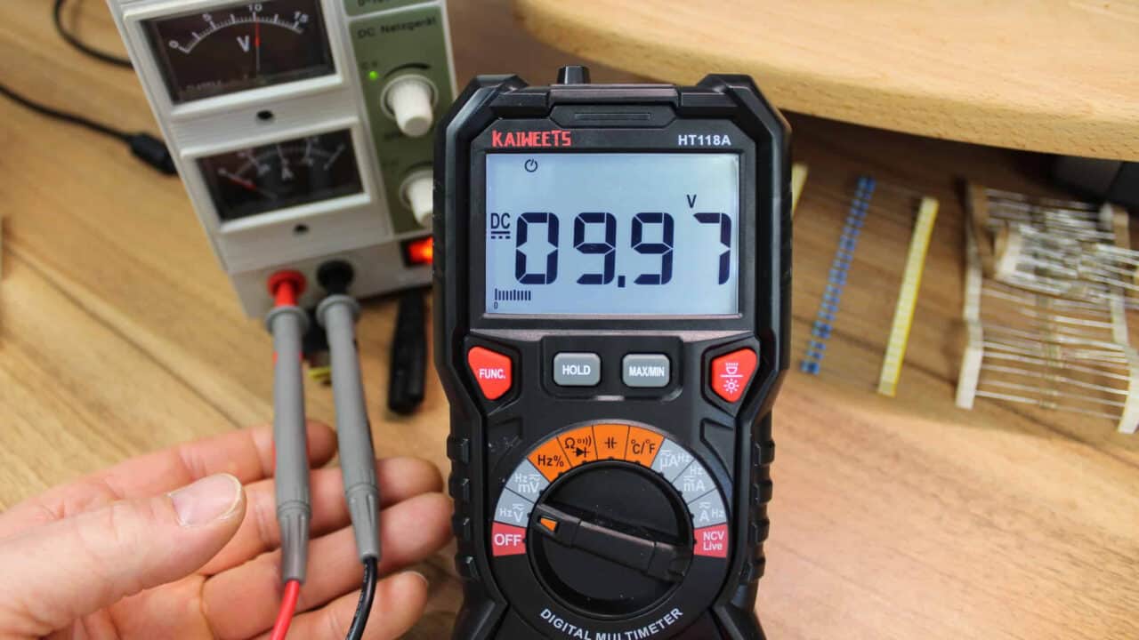 Multimeter Test: Test Multimeter Kaiweets Ht118a 008