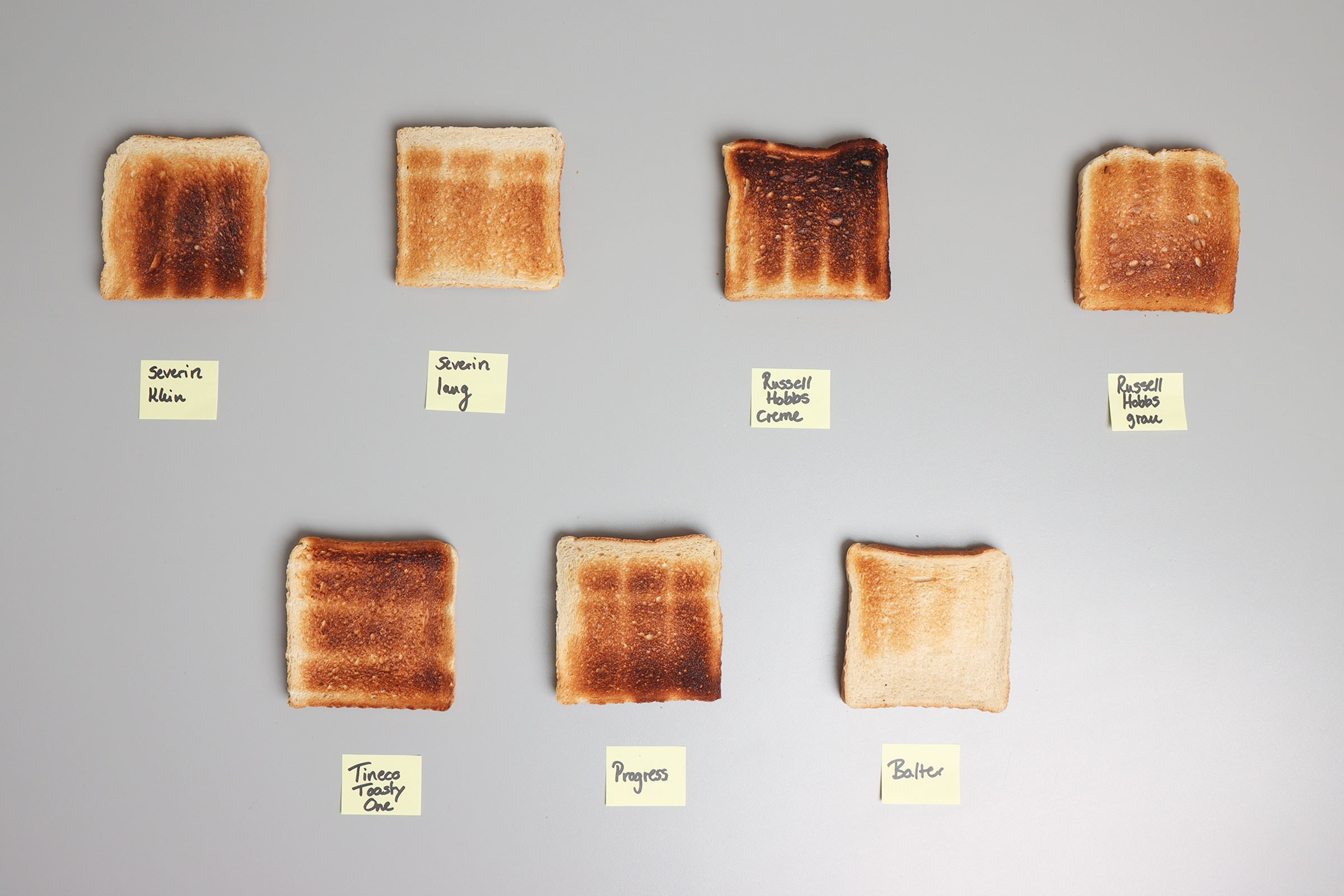 Toaster Test: Toaster Test Erste Runde