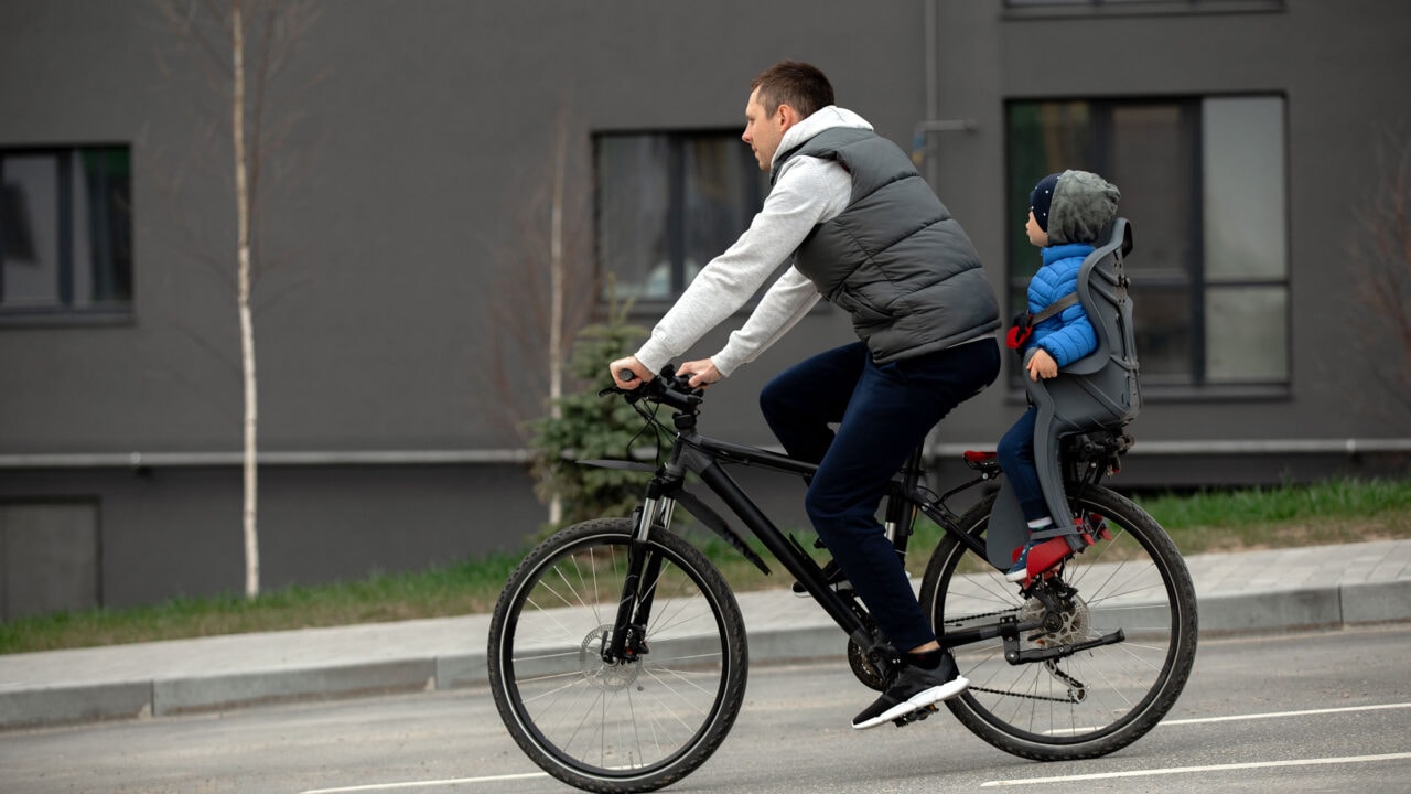 Kinder-Fahrradsitz Test: Kinder Fahrradsitz Aufmacher