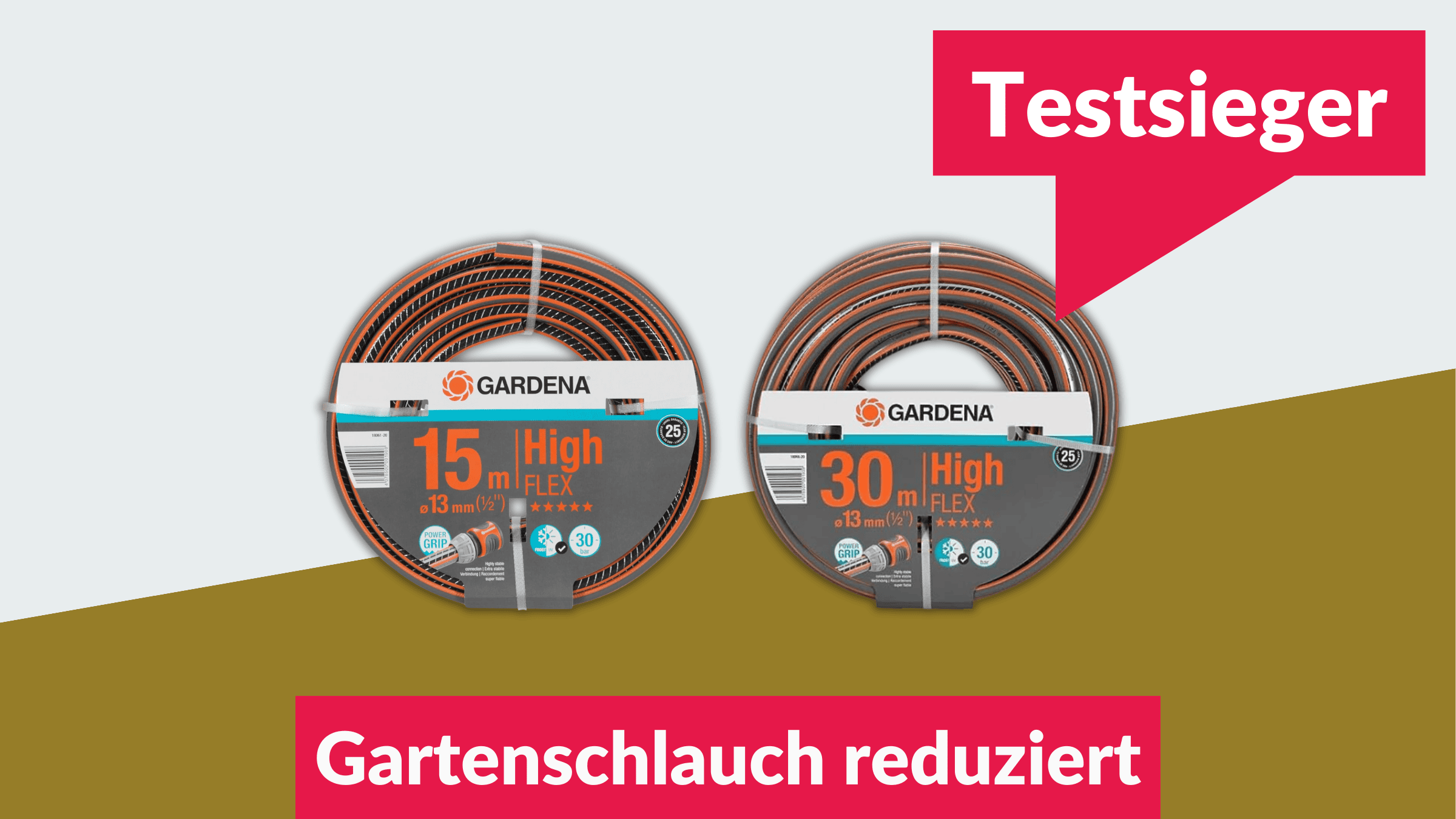 Gardena Comfort HighFlex Schlauch 13 mm (1/2 Zoll) Test: Gartenschlauch Deal