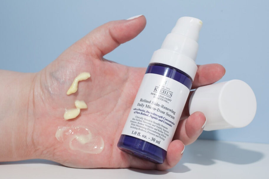 Retinol-Serum Test: Kiehls Retinol Skin Renewing Daily Micro Dose Treatment