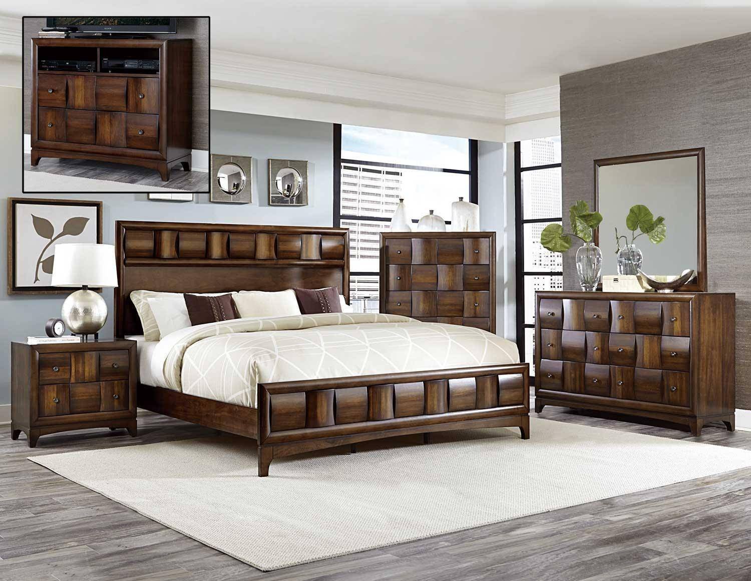 Bedroom Set California King Fresh Homelegance 1852k 1ck Porter Walnut California King Bedroom