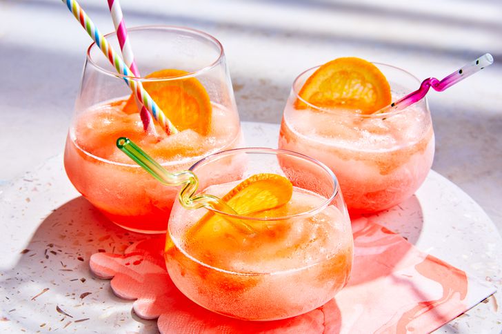 Frozen Aperol Spritzes (‘Fraperol Spritzes’)